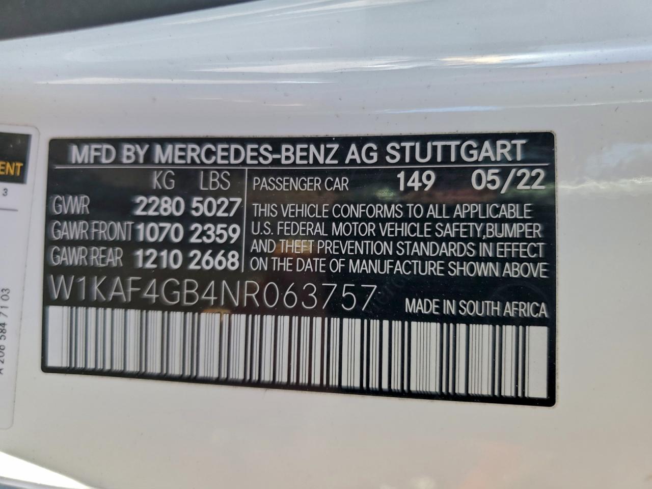 2022 Mercedes-Benz C300