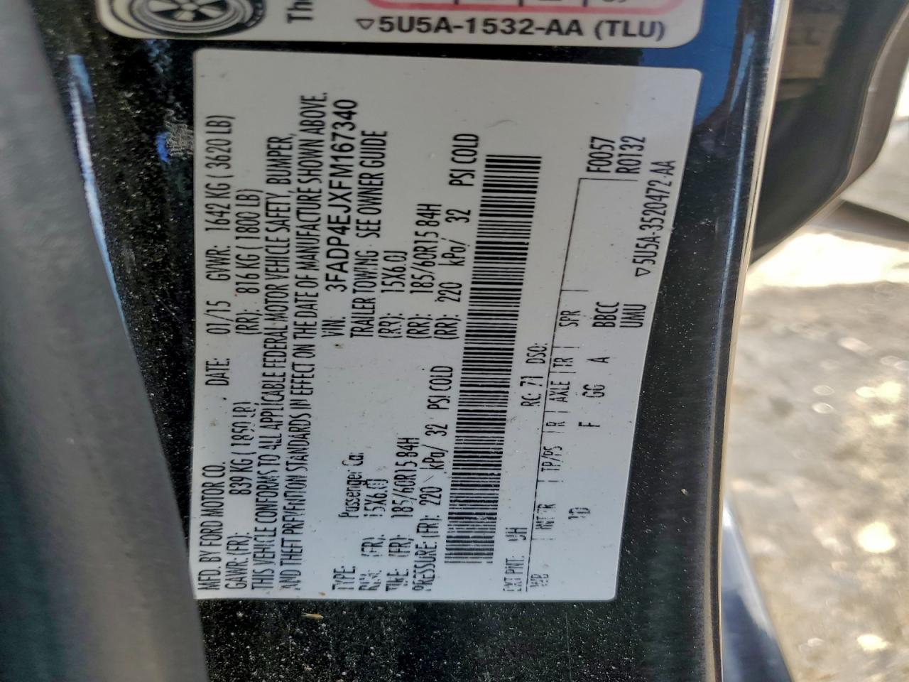 2015 Ford Fiesta se