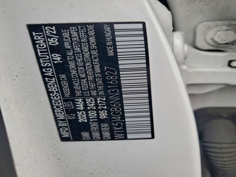 2022 Mercedes-Benz Cla 250