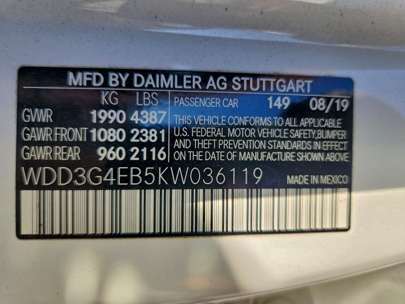 2019 Mercedes-Benz A 220