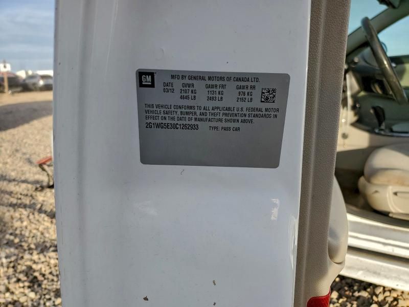 2012 Chevrolet Impala lt