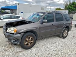 Mazda Tribute salvage cars for sale: 2005 Mazda Tribute s