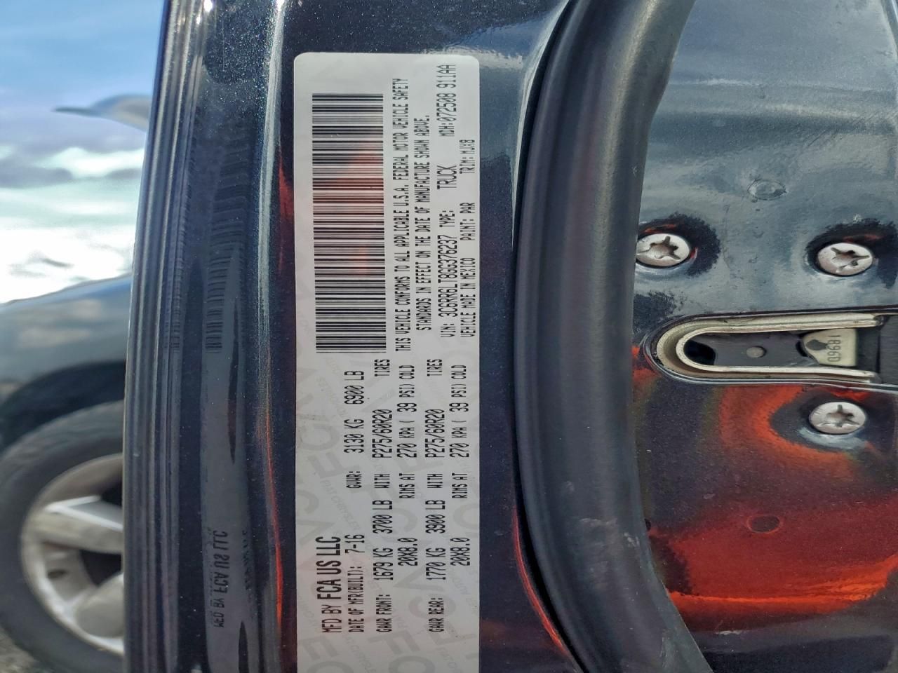 2016 Dodge Ram 1500 slt