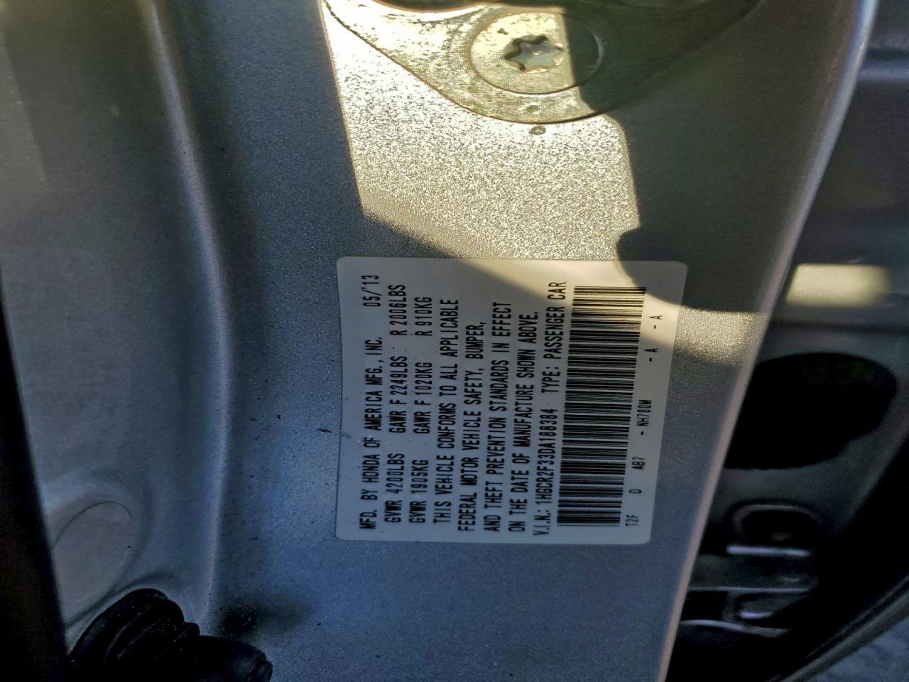2013 Honda Accord lx