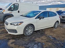Salvage cars for sale from Copart Woodhaven, MI: 2022 Subaru Impreza