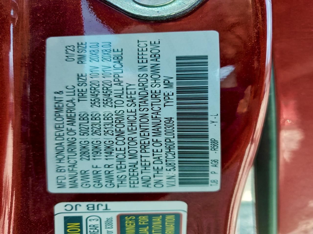 2023 Acura Rdx A-spec