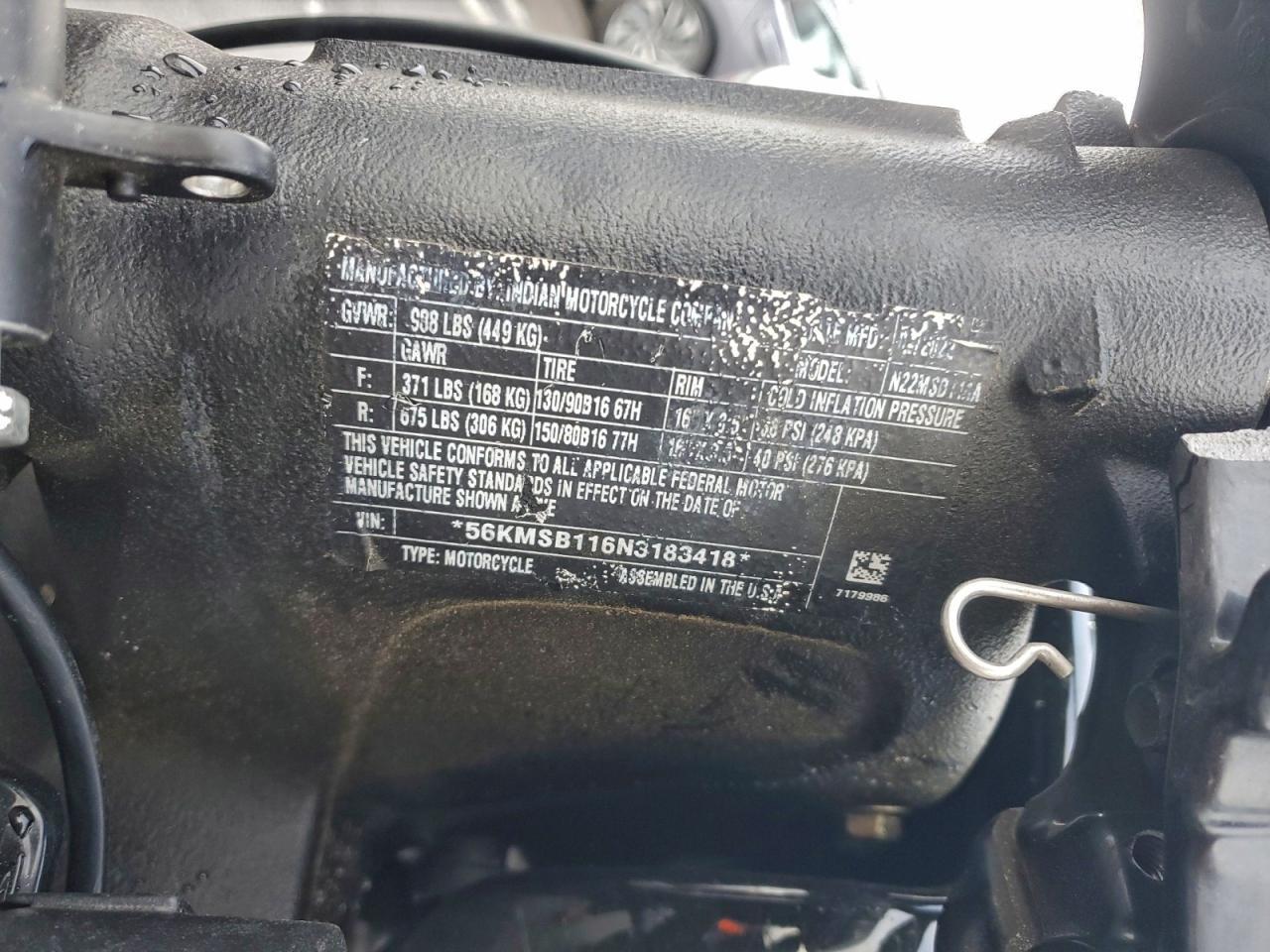 2022 Indian Motorcycle Co. Scout Sixty