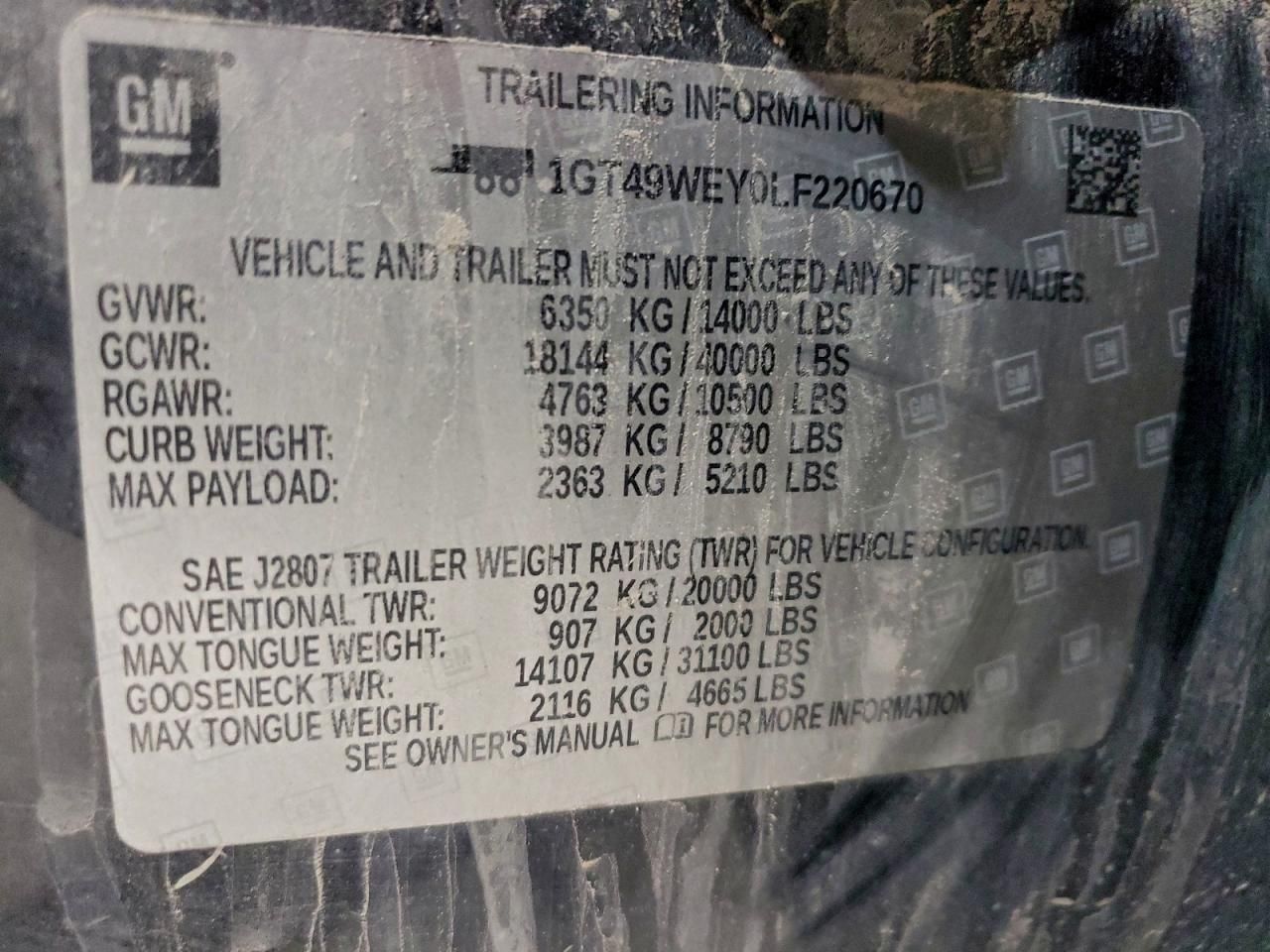 2020 GMC Sierra K3500 Denali