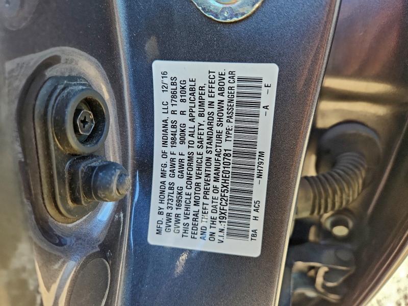 2017 Honda Civic lx