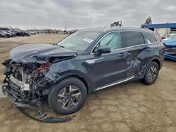 Salvage cars for sale from Copart Woodhaven, MI: 2021 KIA Sorento s