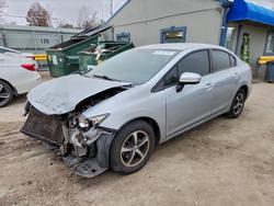 Honda salvage cars for sale: 2015 Honda Civic se