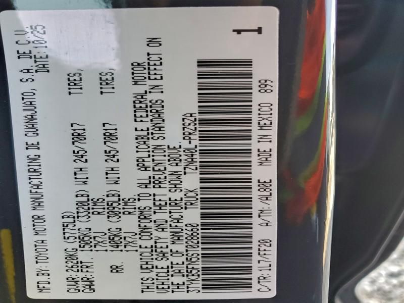 2025 Toyota Tacoma Double cab