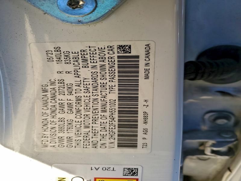 2023 Honda Civic Sport