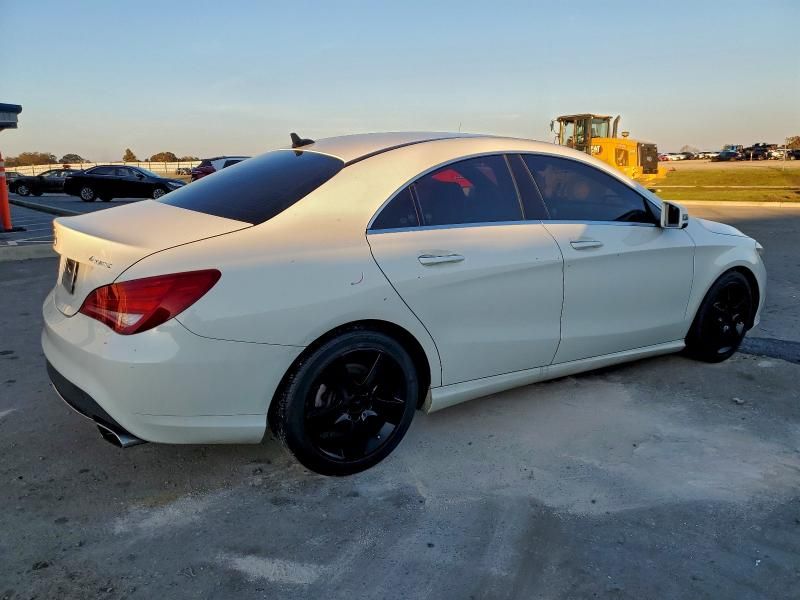 2016 Mercedes-Benz Cla 250 4matic