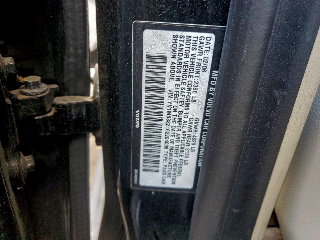 2006 Volvo S40 2.4i