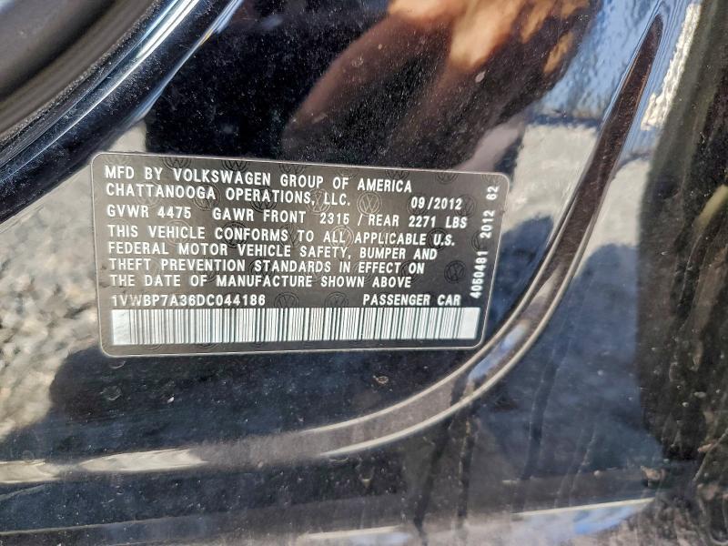 2013 Volkswagen Passat se