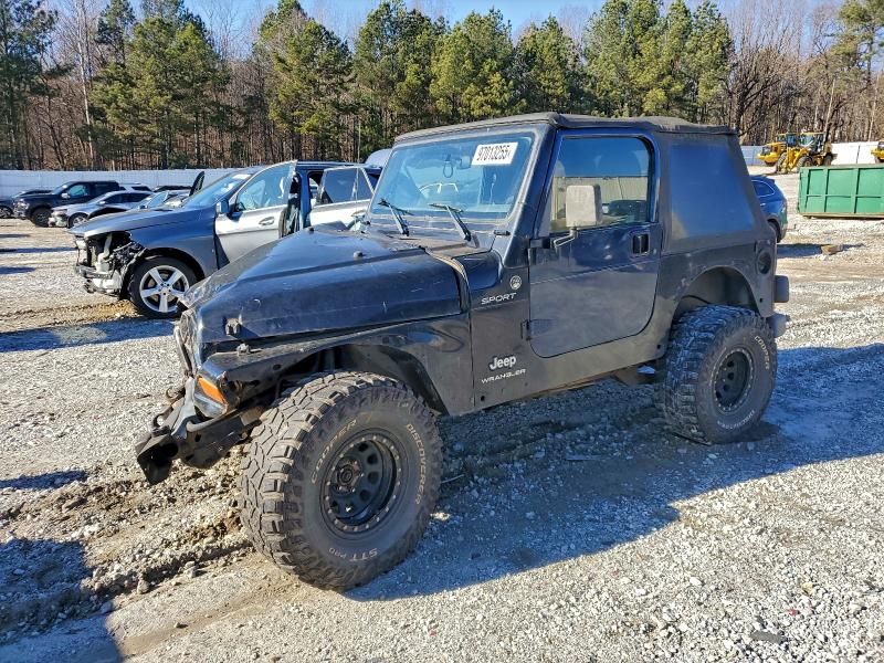 2006 Jeep Wrangler / tj Sport
