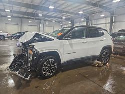 Salvage cars for sale from Copart Ham Lake, MN: 2022 Jeep Compass Limited