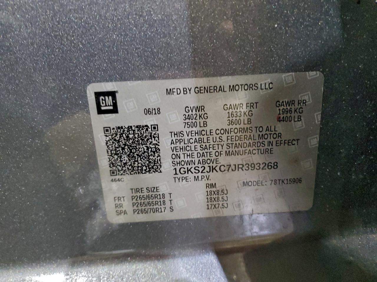 2018 GMC Yukon xl K1500 slt