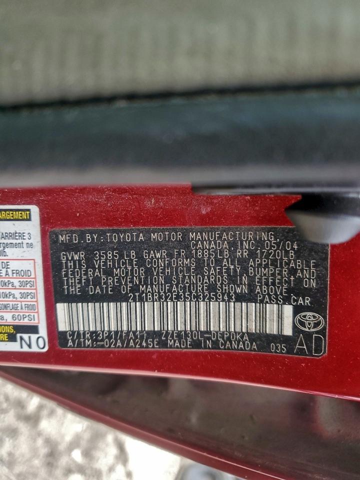 2005 Toyota Corolla ce
