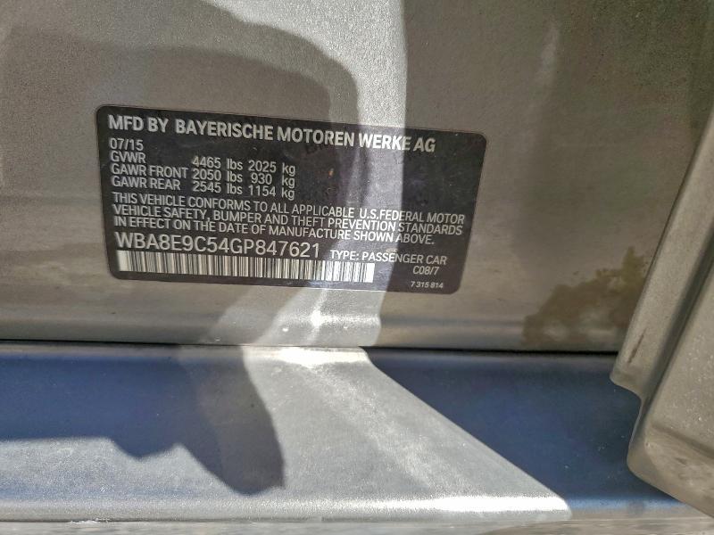 2016 BMW 328 i Sulev