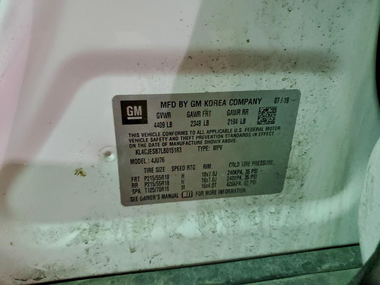 2020 Buick Encore Preferred