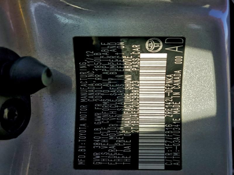 2013 Toyota Corolla Base