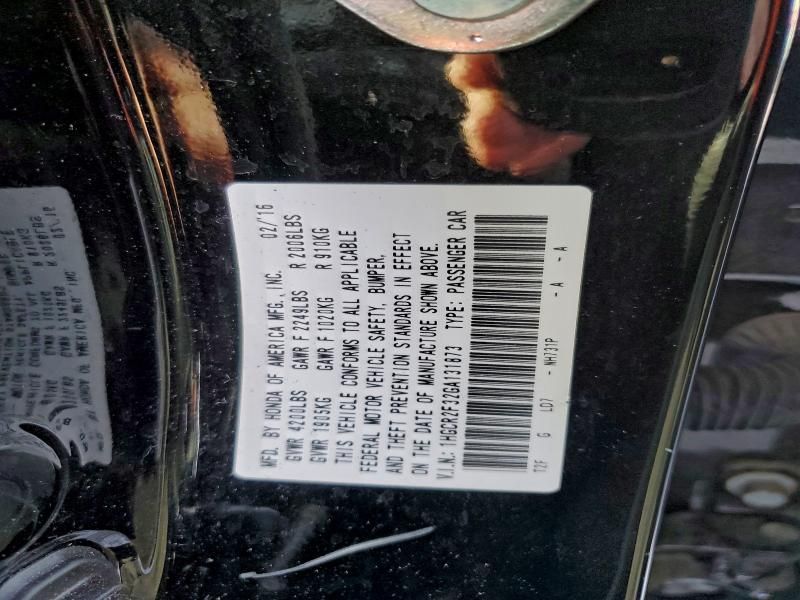 2016 Honda Accord lx