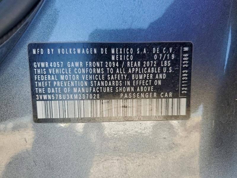 2019 Volkswagen Jetta s