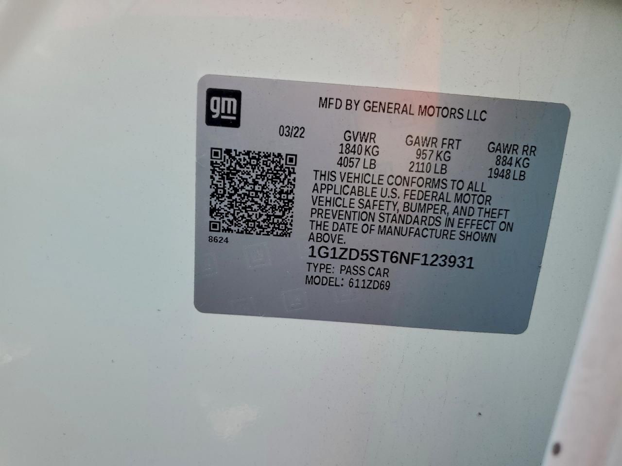 2022 Chevrolet Malibu lt