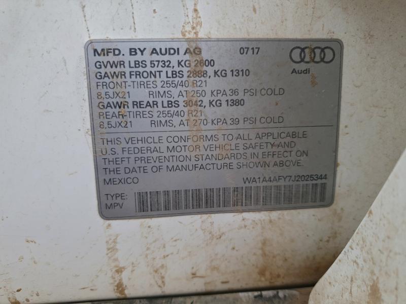 2018 Audi SQ5 Premium Plus
