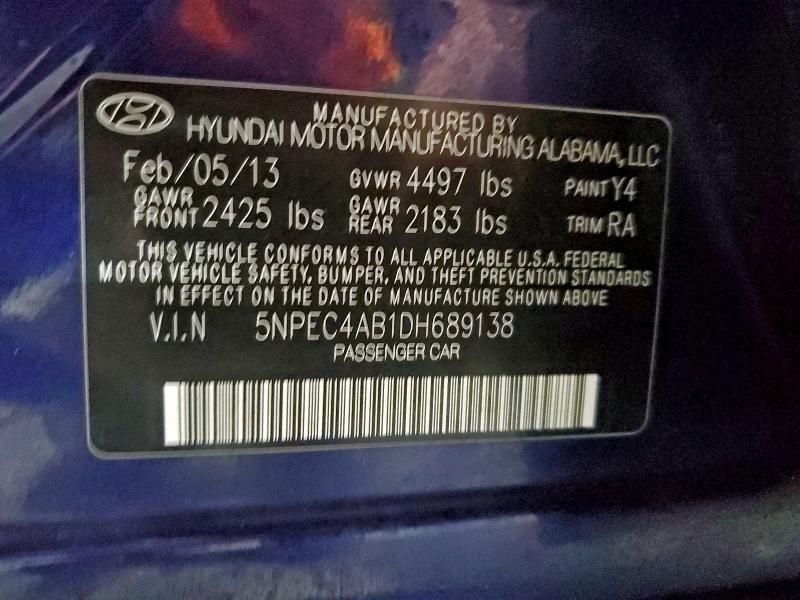 2013 Hyundai Sonata se