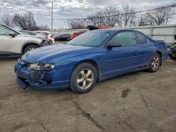 Salvage cars for sale from Copart Moraine, OH: 2004 Chevrolet Monte Carlo ss