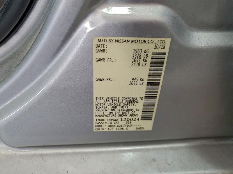 2019 Nissan Altima s