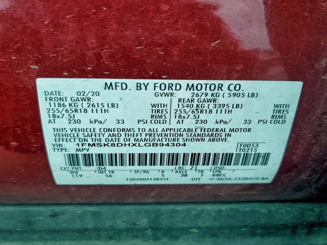 2020 Ford Explorer xlt