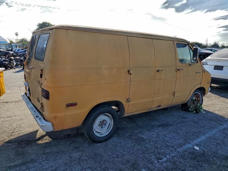 1973 Dodge 1972 Dodge B100 Delivery van