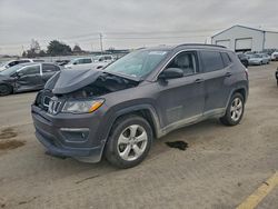 Jeep salvage cars for sale: 2018 Jeep Compass Latitude
