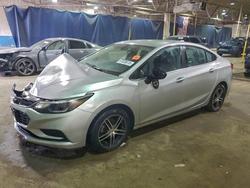 Chevrolet salvage cars for sale: 2018 Chevrolet Cruze lt