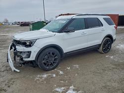 Ford Explorer salvage cars for sale: 2017 Ford Explorer xlt