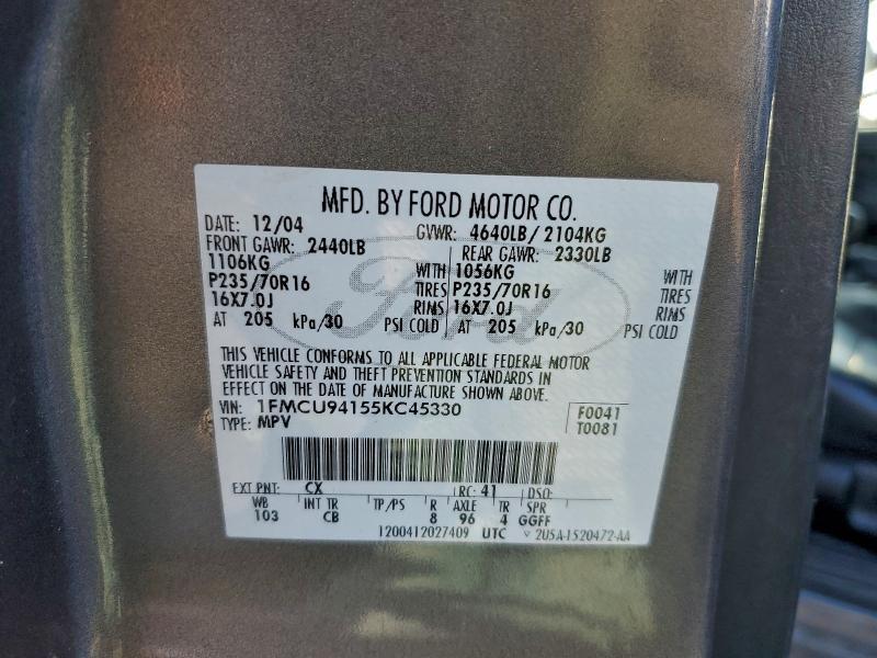 2005 Ford Escape Limited