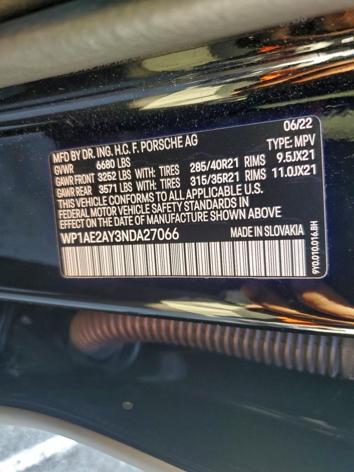2022 Porsche Cayenne E-hybrid