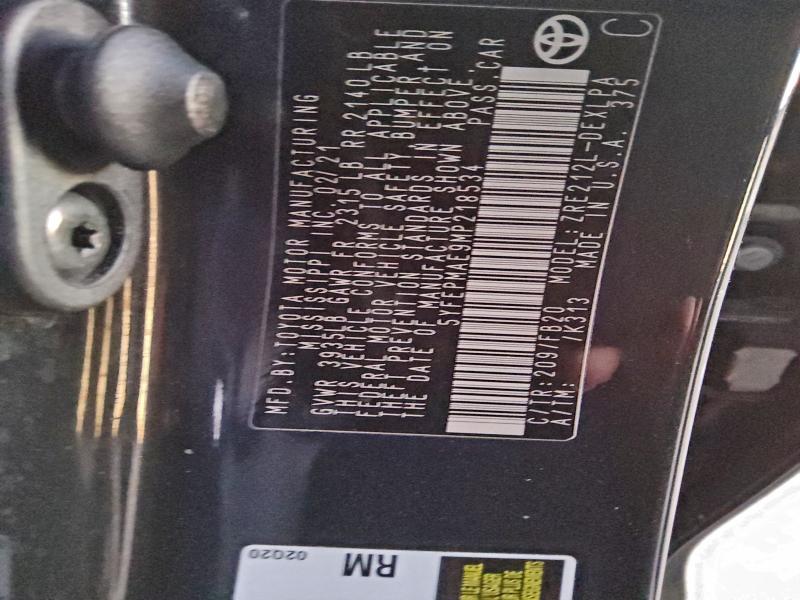 2021 Toyota Corolla le