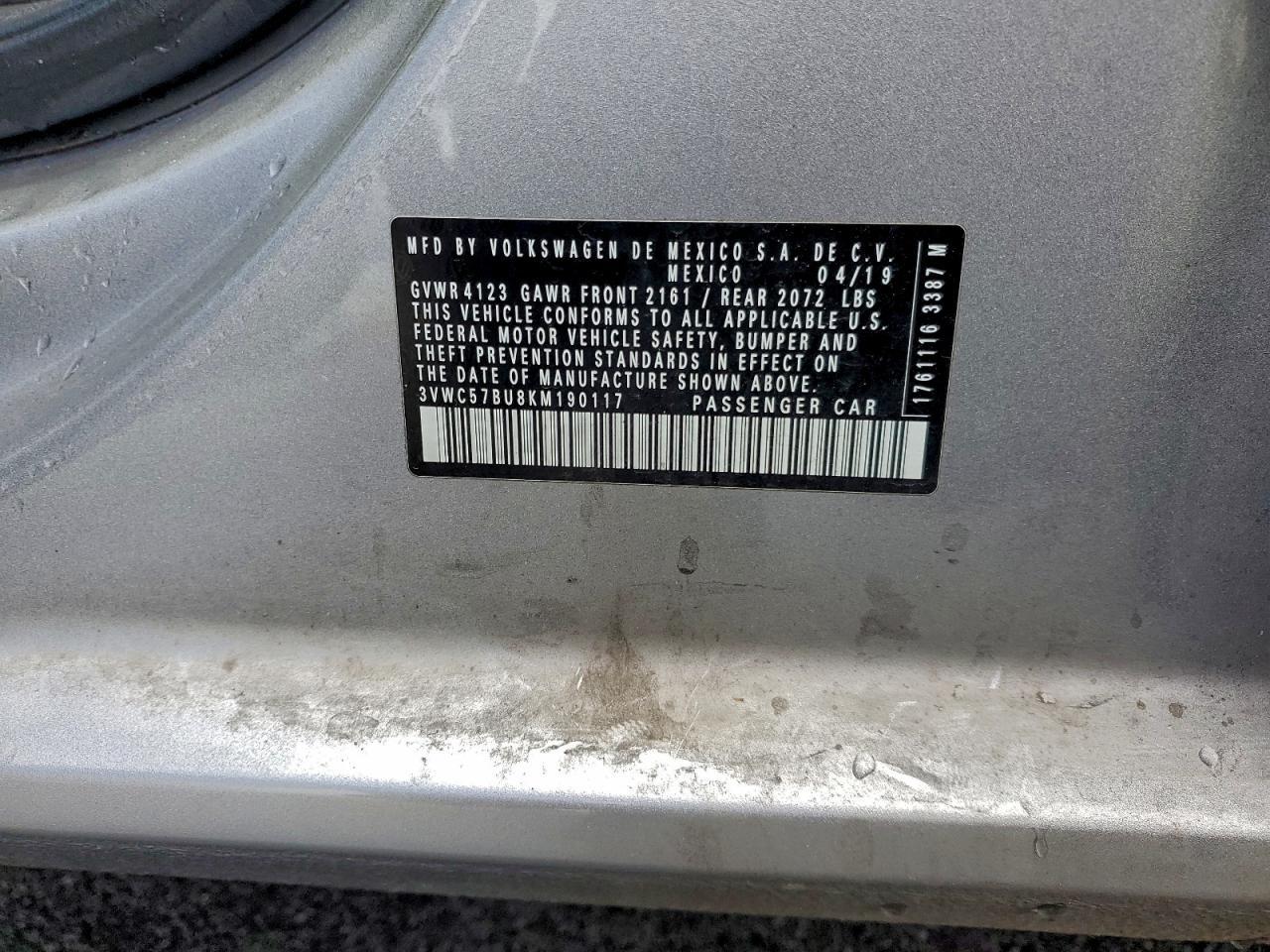 2019 Volkswagen Jetta s