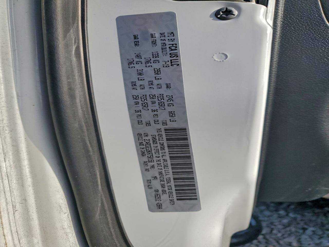 2019 Dodge Grand Caravan gt