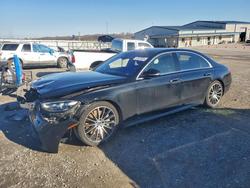 Mercedes-Benz S-class salvage cars for sale: 2021 Mercedes-Benz S 580 4matic