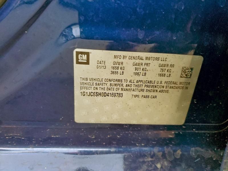 2013 Chevrolet Sonic lt