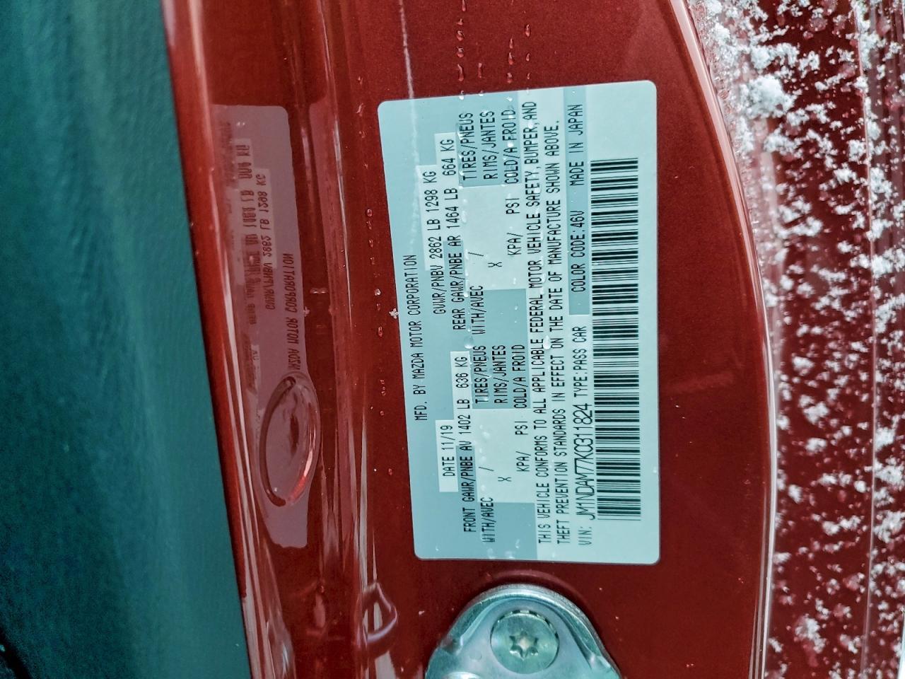 2019 Mazda Mx-5 Miata Grand Touring