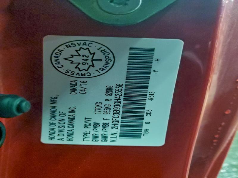 2016 Honda Civic Touring