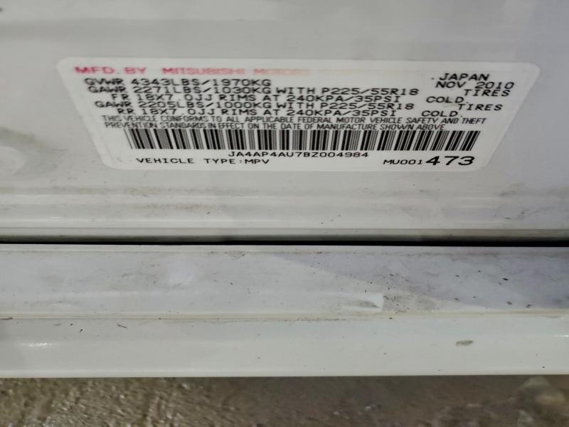 2011 Mitsubishi Outlander Sport se