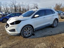 Ford Edge salvage cars for sale: 2020 Ford Edge Titanium